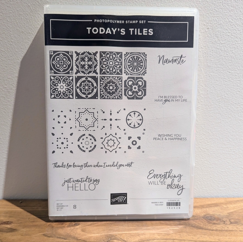 Stampin’ Up! Today’s Tiles Photopolymer Stamp Set
